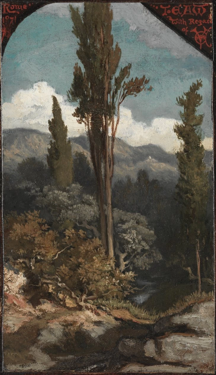 Tre alberi, Italia - Cleveland Museum of Art